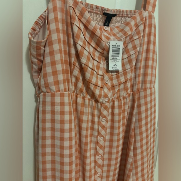 Torrid Plaid Midi Dress - Picture 5 of 7